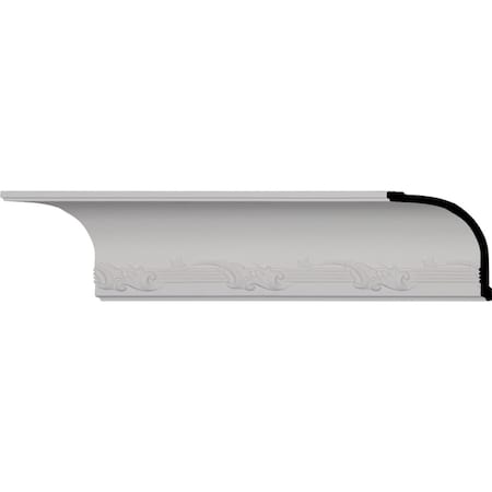 Ekena Millwork SAMPLE - 4 7/8"H x 4 1/2"P x 6 5/8"F x 12"L, (6 1/4" Repeat), Winston Cove Crown Moulding SAMPLE-MLD05X04X07WN